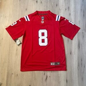 Stefon Diggs New England Patriots NFL Jersey #8 Fully Stitched NWT
